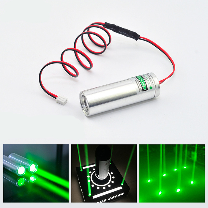 녹색 thick laser beam stage laser 532nm 50mw green laser module Decorative lights